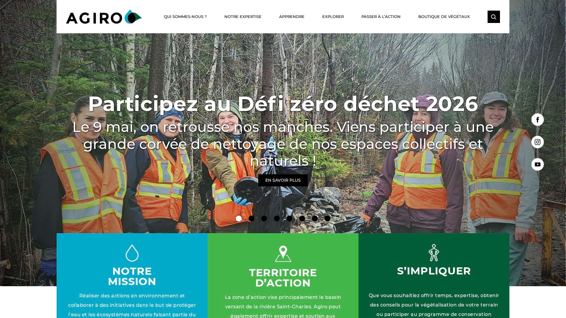 Agiro, une réalisation de Verteb Solution Web