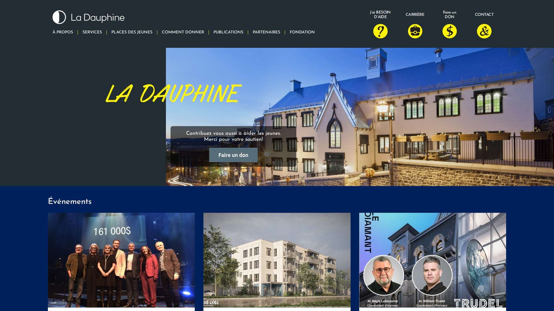 La Dauphine, une réalisation de Verteb Solution Web